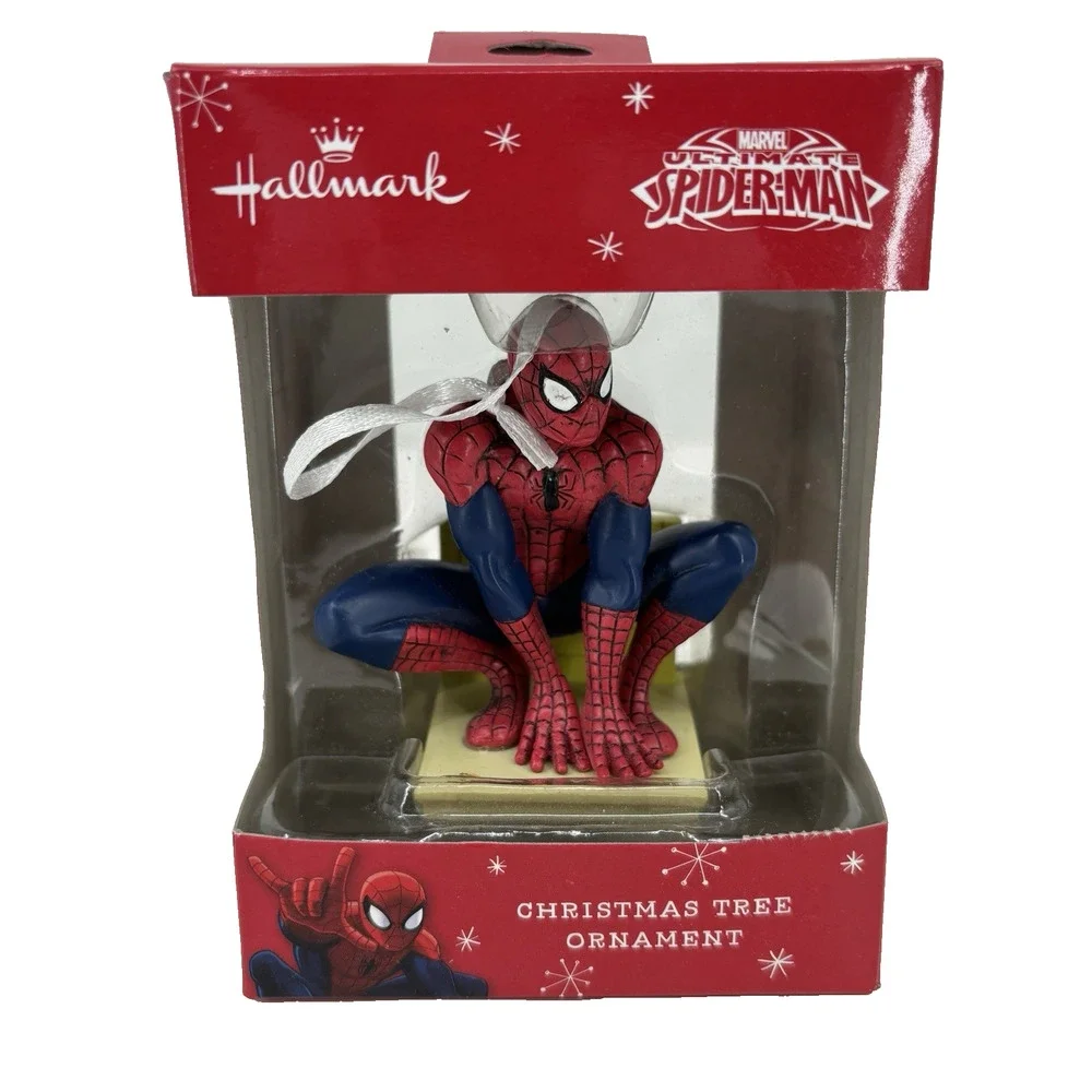 Hallmark Marvel Ultimate Spider Man Christmas Tree Ornament 2015 Super Hero